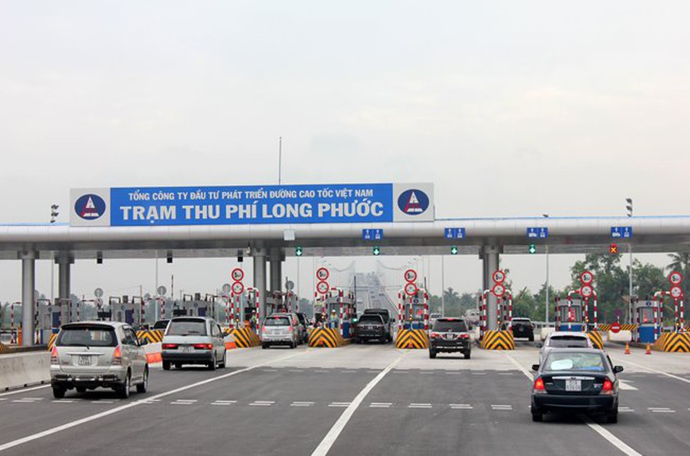 Trạm thu phí Long Phước- tuyến đường cao tốc TP. HCM - Long Thành - Dầu Giây