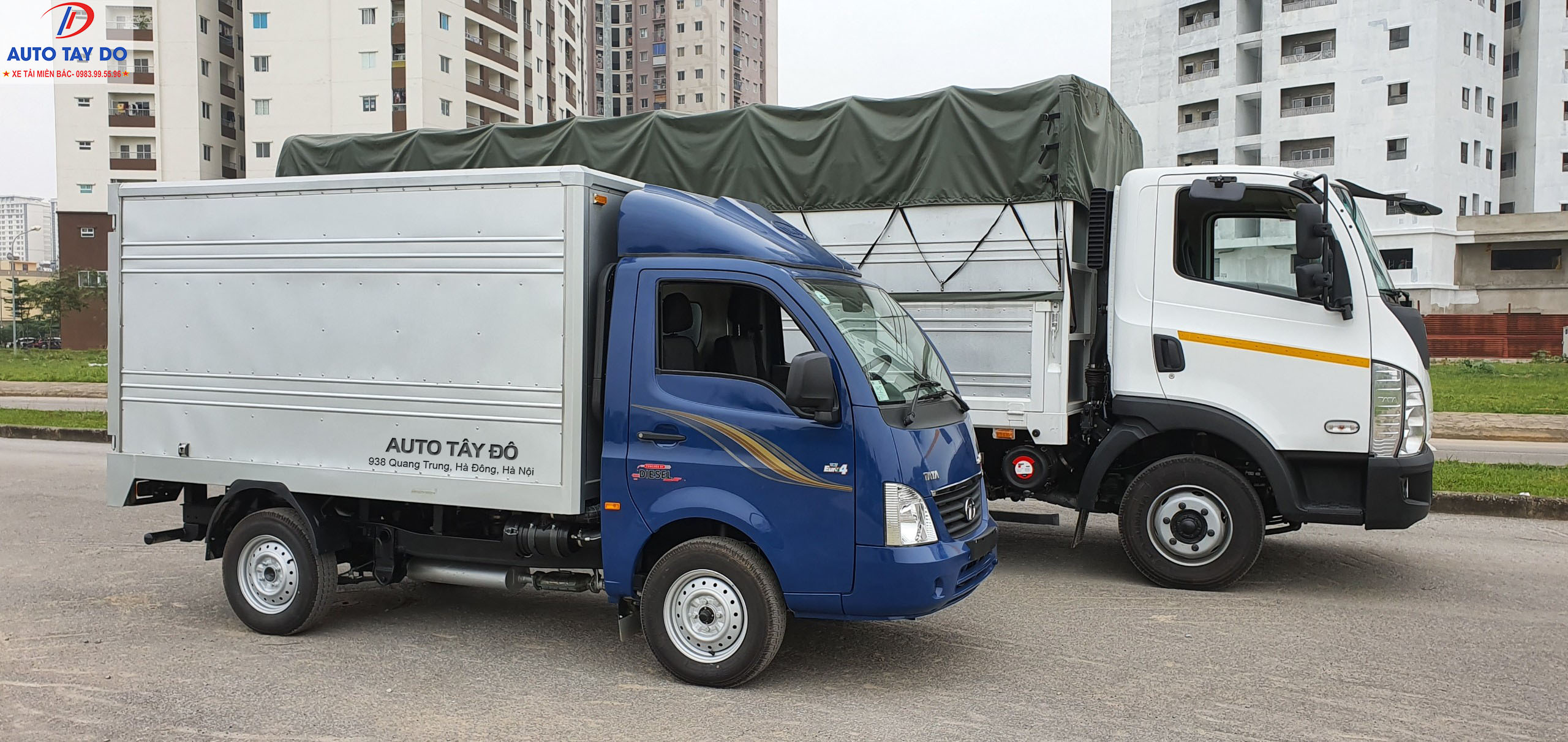 Xe tải 1.2 tấn TaTa Ấn Độ