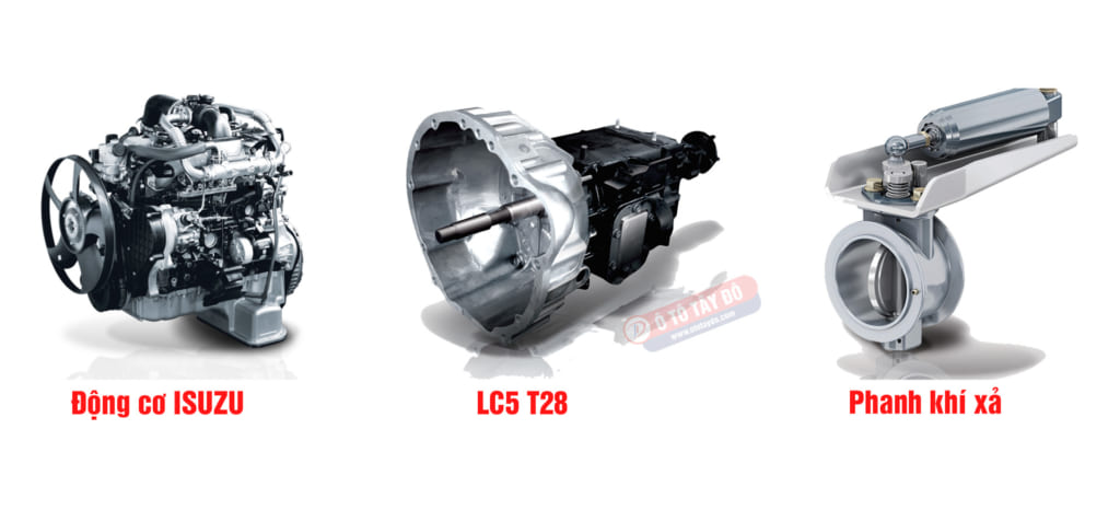 động cơ xe tải Tera 350
