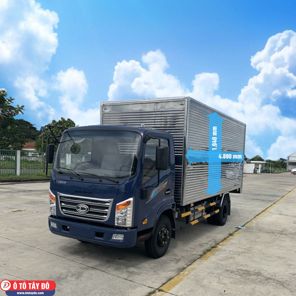 Kích thước thùng xe tải Tera 350 thùng kín