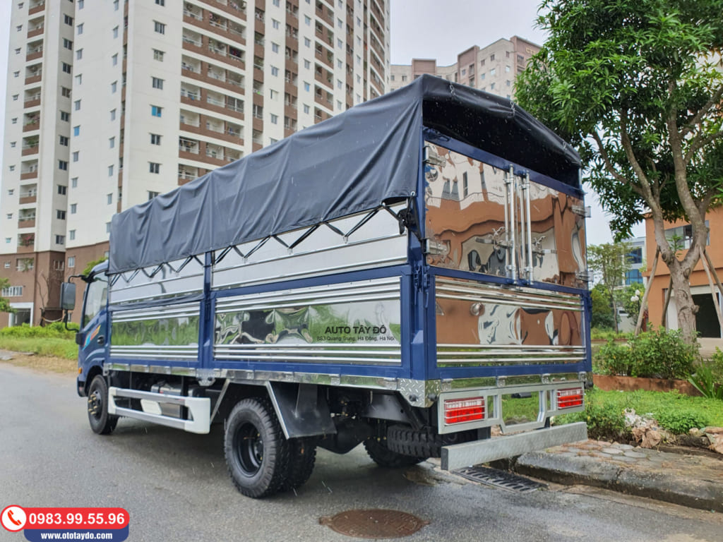 xe tải tera 350 thùng mui bạt