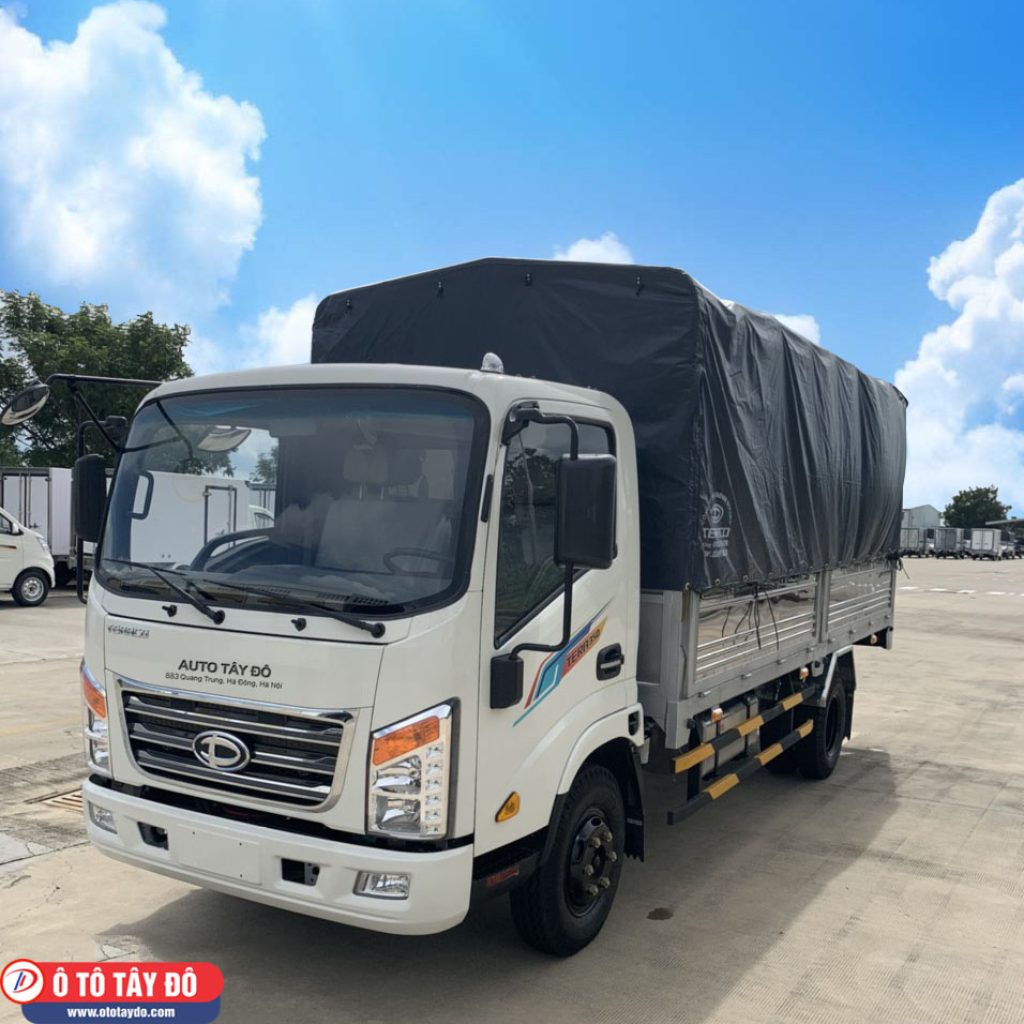 tera350 thùng bạt màu trắng