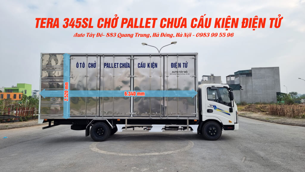 Xe tera 345SL chở Pallet