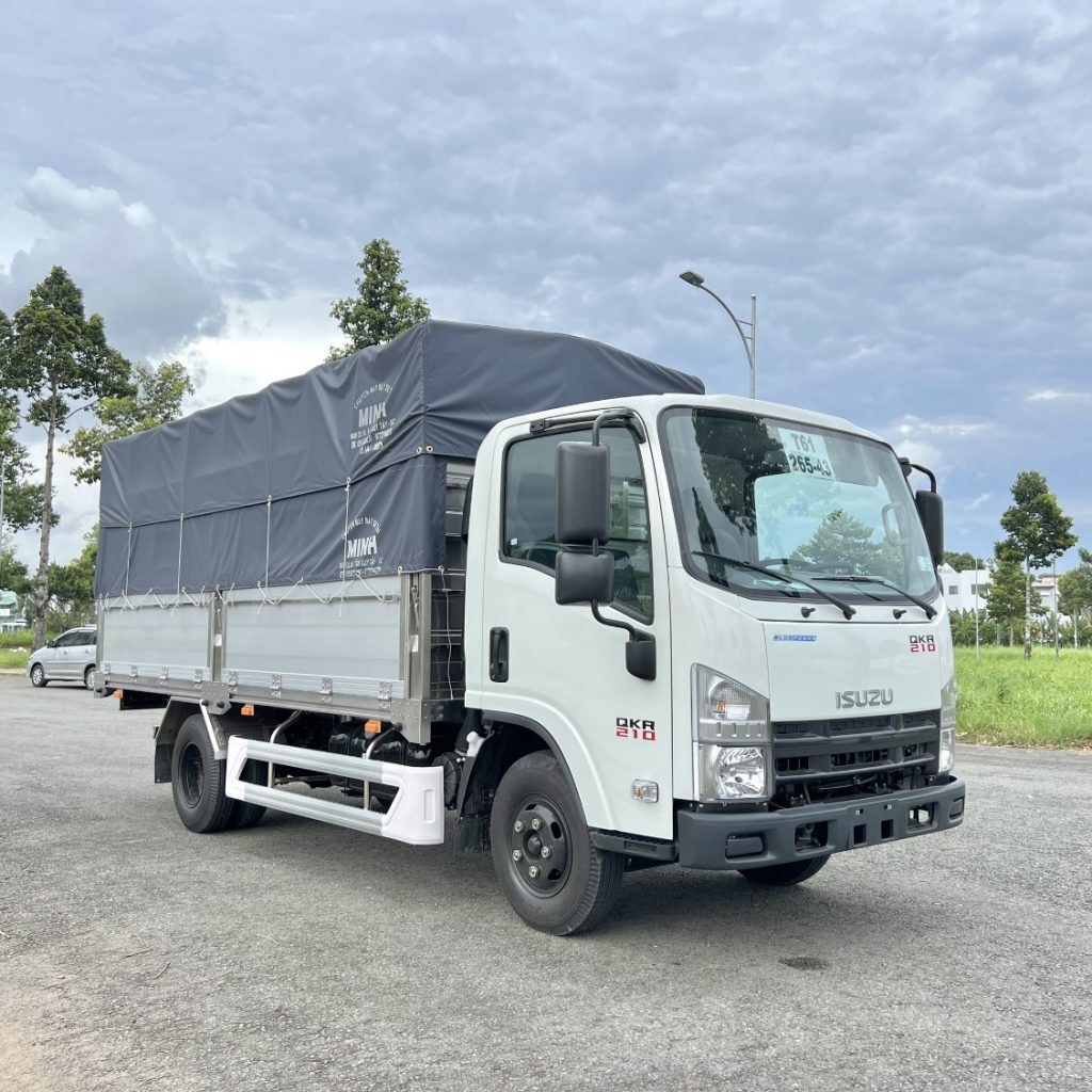 thiết kế ngoại thất của xe tải Isuzu QKR 210