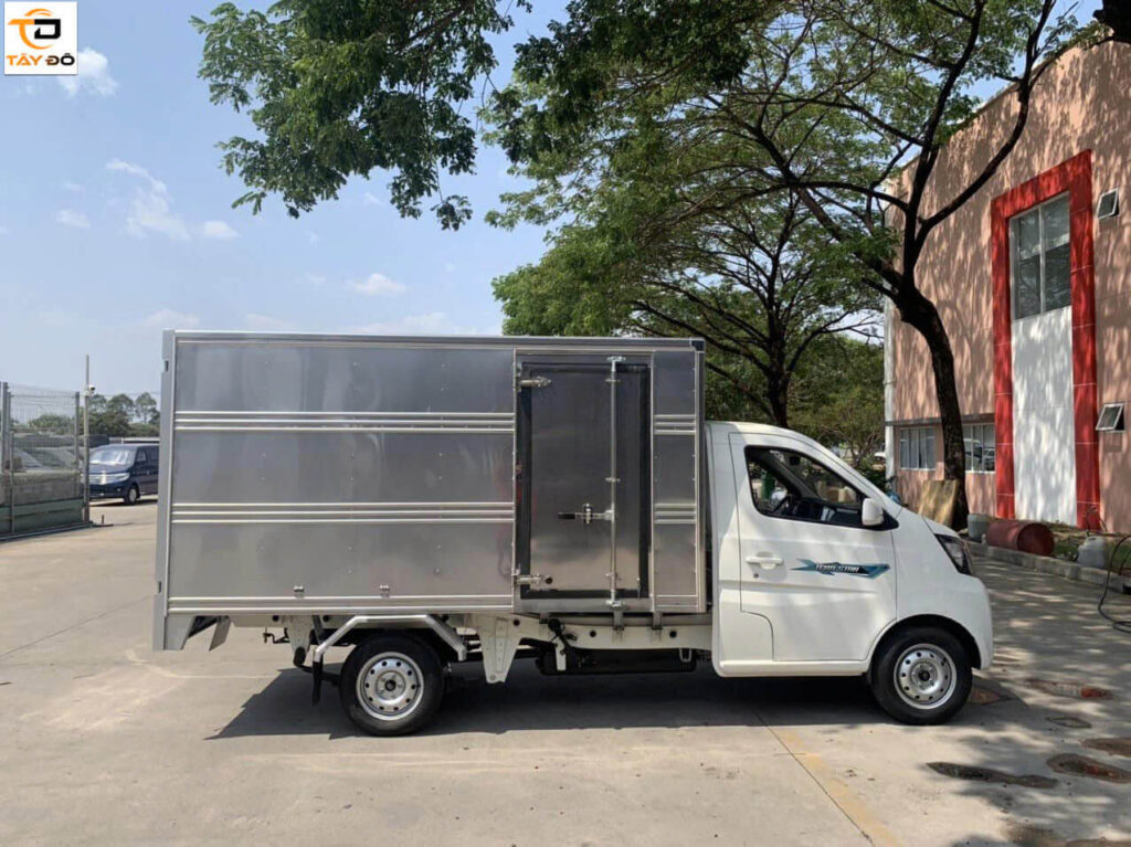thiết kế thùng hàng xe tải tera star thùng kín