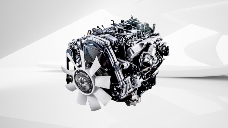 Xe tải 2.5 tấn KIA K250L được trang bị động cơ Hyundai D4CB