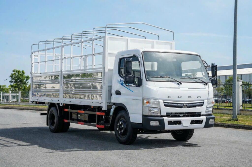 Xe tải Fuso Canter TF7.5 thùng mui bạt
